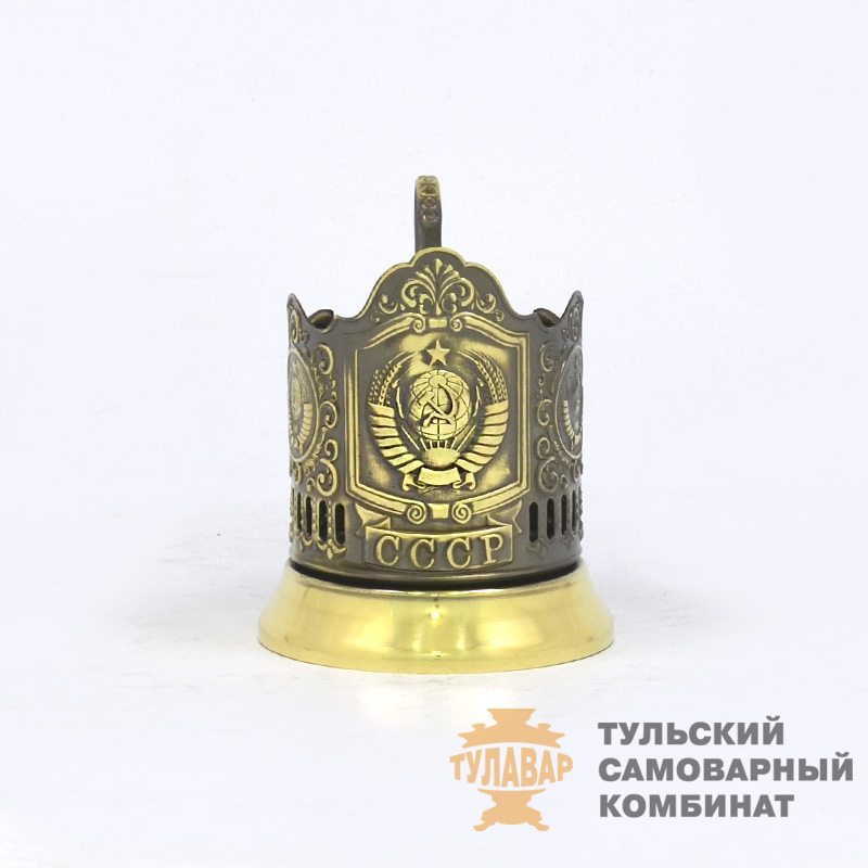 «Герб СССР» подстаканник, латунь