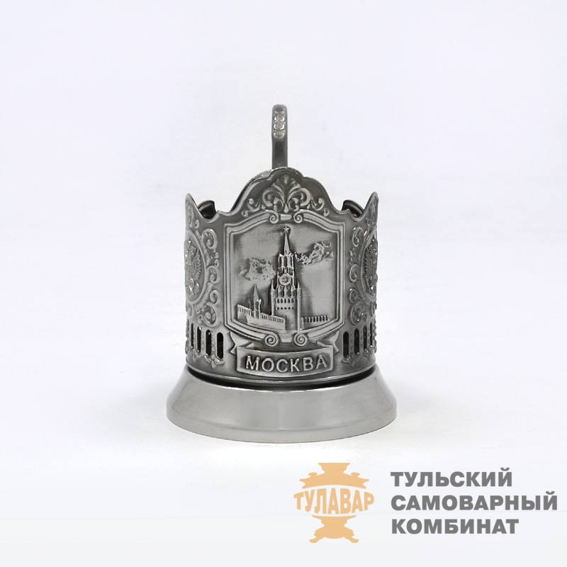 «Москва. Спасская башня» подстаканник, никель