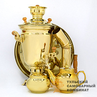 Набор «Рюмка» <br/>жаровой, 4л, латунный...