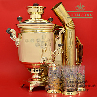 Самовар Баташевых<br/>антикварный, банка купеческая...