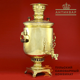 Самовар Баташевых 5л, пуля, 19 век