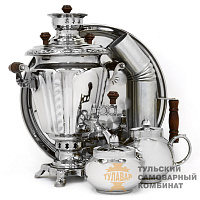 Набор «Русская краса» <br/>жаровой, 3л, никелированный...
