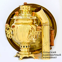 Набор «Овал»<br/>жаровой, 3л, латунный...