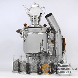 Набор «Светоч» комбинированный, 5 литров, 17 предметов, никель