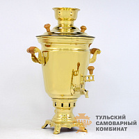 Самовар «Рюмка суксун»<br/>электрический, латунный...