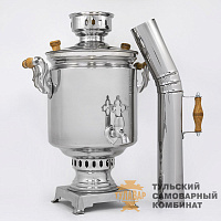 Самовар «Банка»<br/>нержавеющая сталь, 7л...